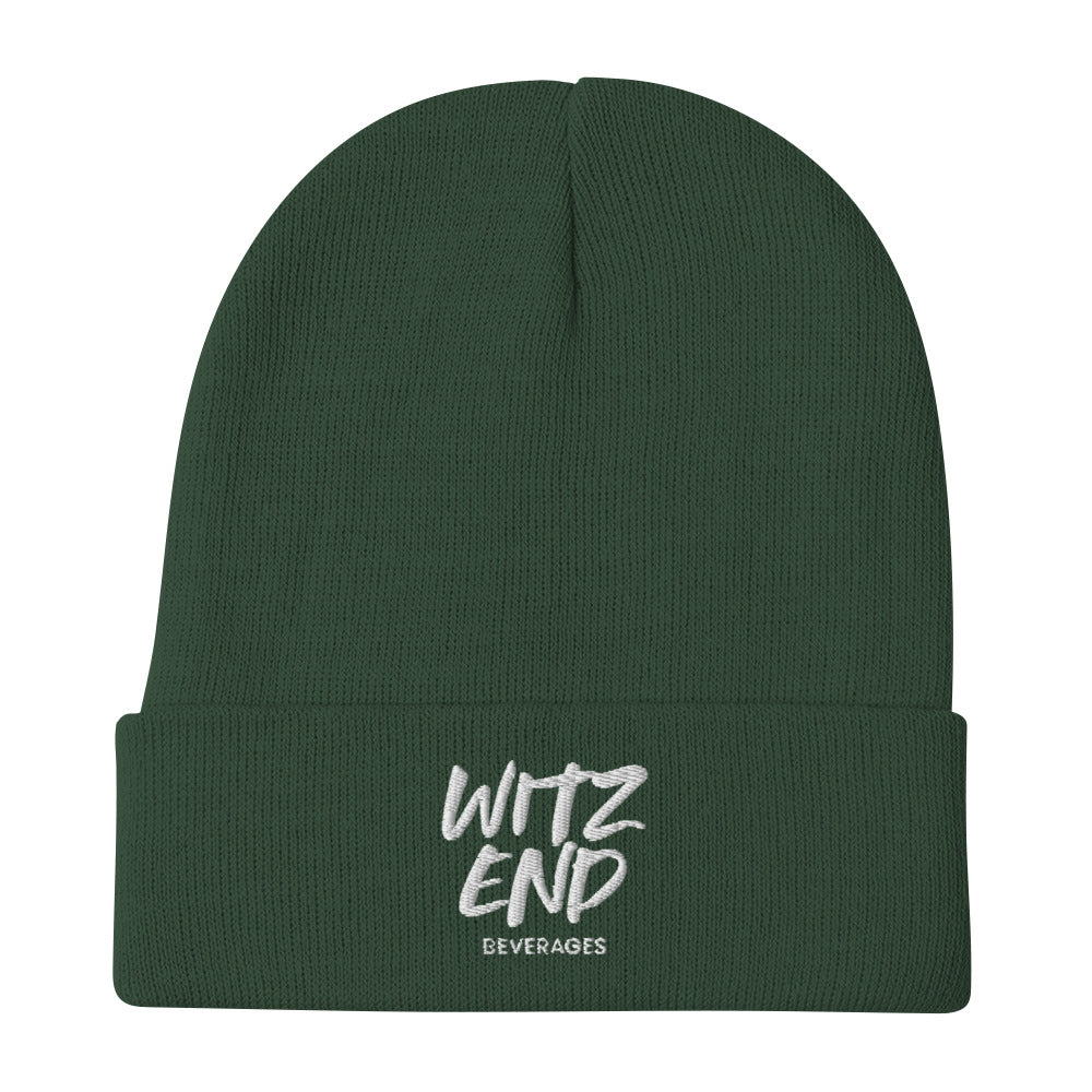 Embroidered Beanie – WitzEnd Beverages, LLC